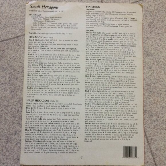 Leisure Arts Knit & Crochet Afghans Vests Cardigans - Picture 3 of 16